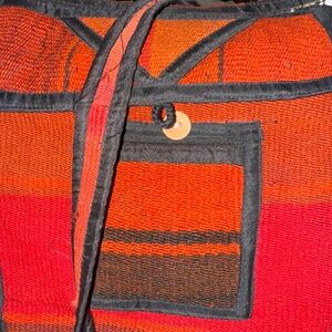 Bolivian Wool Woven Boho Crossbody Bag.. gorgeous and is like new. Quality piece